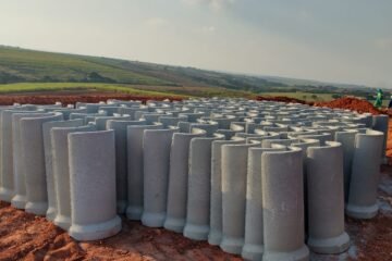 canaletas de concreto pluvial