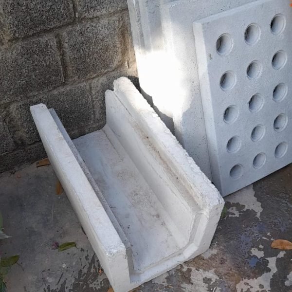 canaleta de concreto para grelha