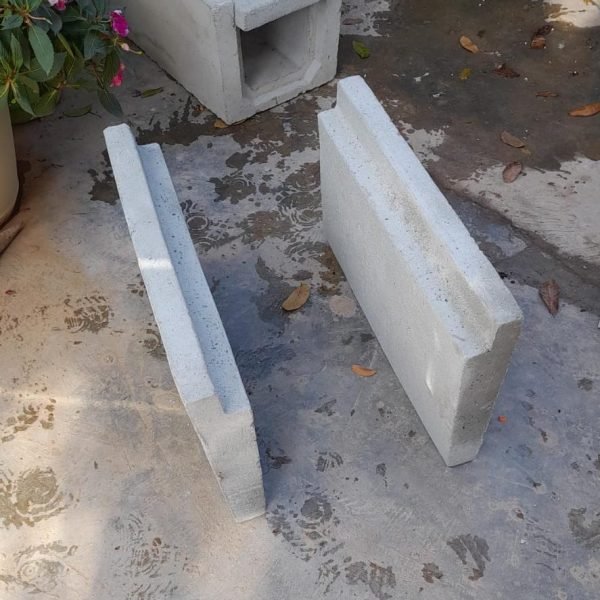 aba lateral de concreto ajustavel