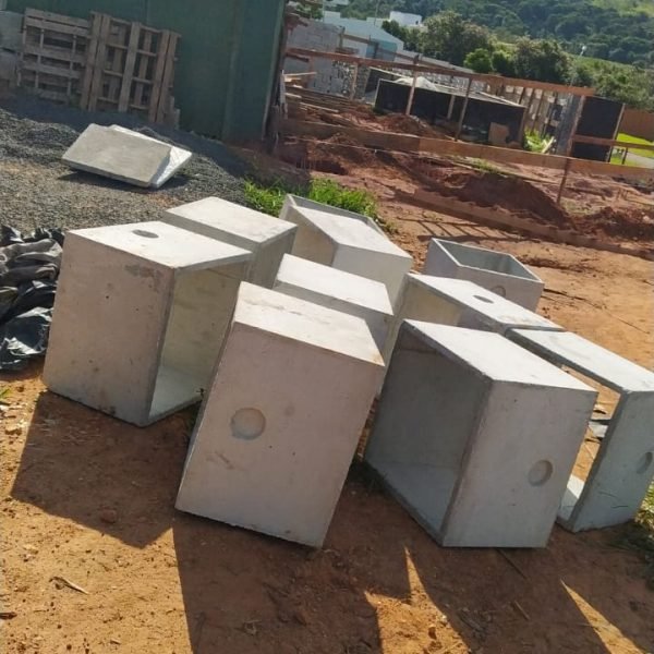 caixas de concreto para esgoto